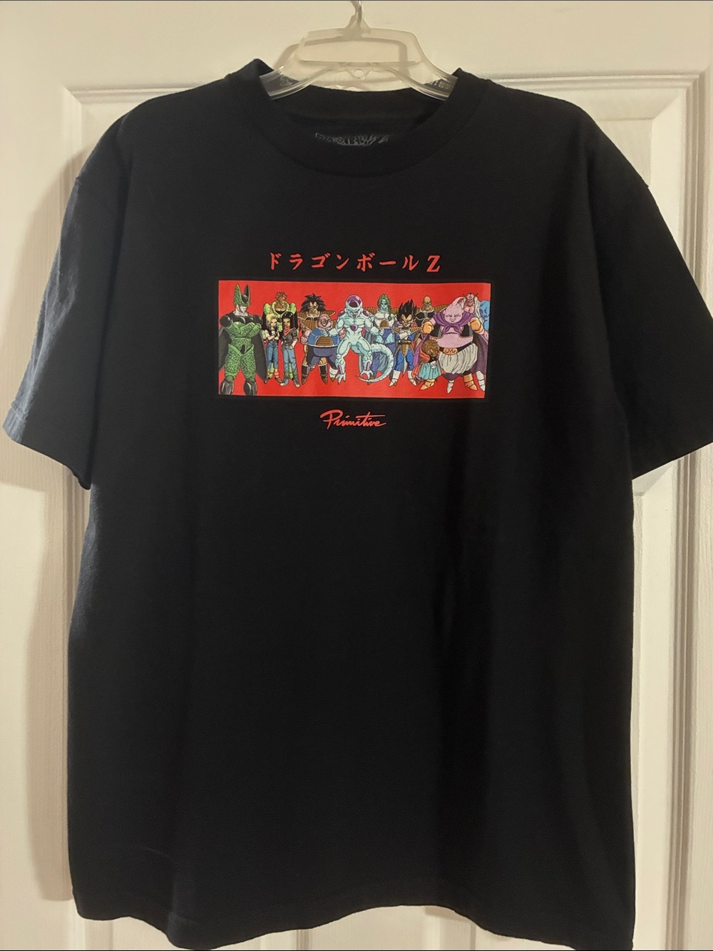 Primitive Black Dragon Ball Z Character Panel Tee